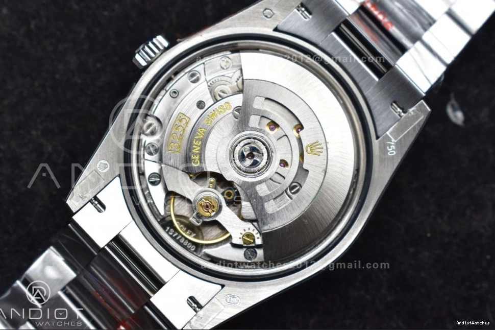 V5 SS 904L 672 Steel Packable Weight) Best vr3255 President Dial Bracelet 36 QF Blue on Edition (Gain DayDate 0929